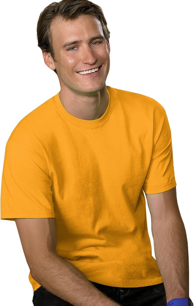 Hanes - ComfortSoft T-Shirt - 5280,Gold,XLarge