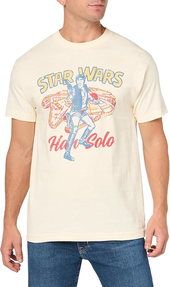 STAR WARS Men's Throwback Han T-shirt