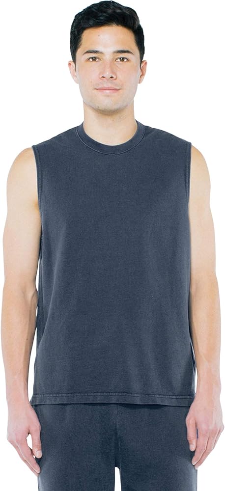 American Apparel Men's French Terry Sleeveless Muscle Tank