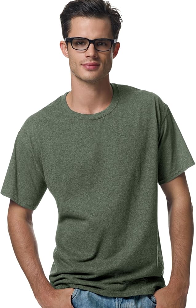 Hanes EcoSmart™ Short Sleeve T-Shirt 4XL Heather Green