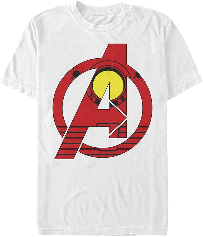 Marvel Big & Tall Classic Avenger Iron Man Men's Tops Short Sleeve Tee Shirt