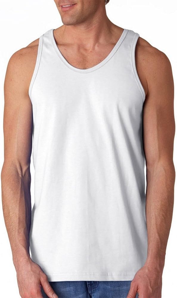 Fashion Gildan 2200 Cotton Tank Top White XXX-Large