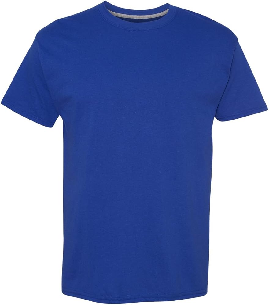 Hanes Mens X-Temp T-Shirt, Medium, Deep Royal