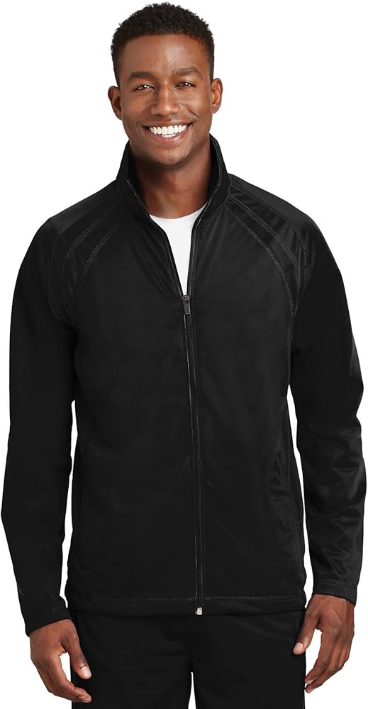 SPORT-TEK Men's Tricot Track Jacket