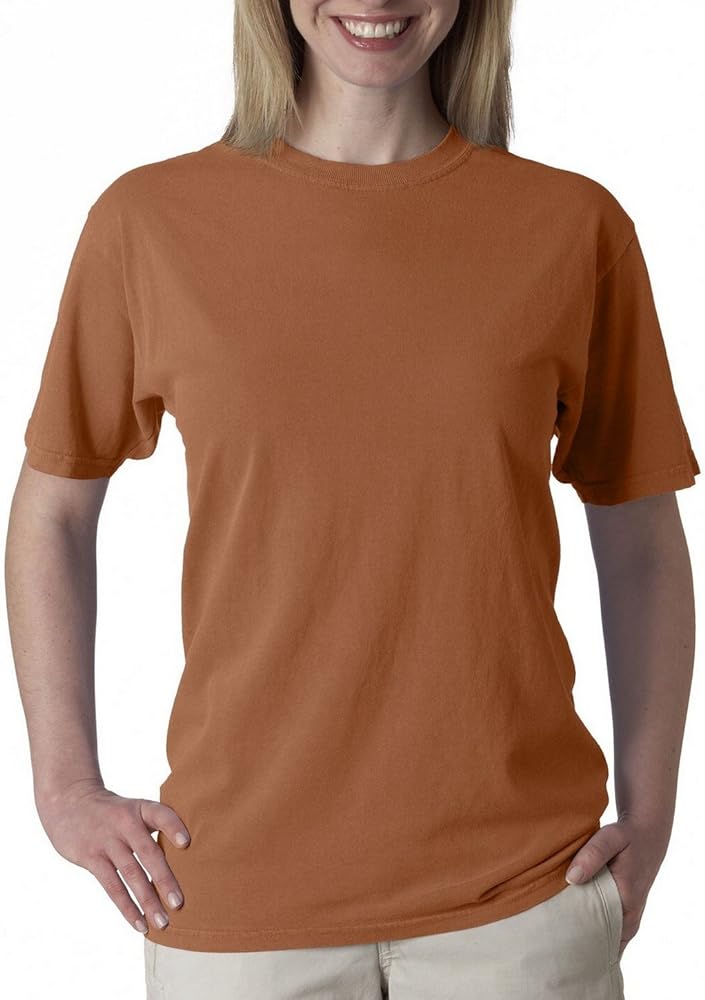 Comfort Colors By Chouinard Adult Ring-Spun Tee (Yam) (L)