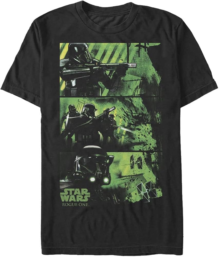 STAR WARS Big & Tall Rogue One Go Green Men's Tops Short Sleeve Tee Shirt