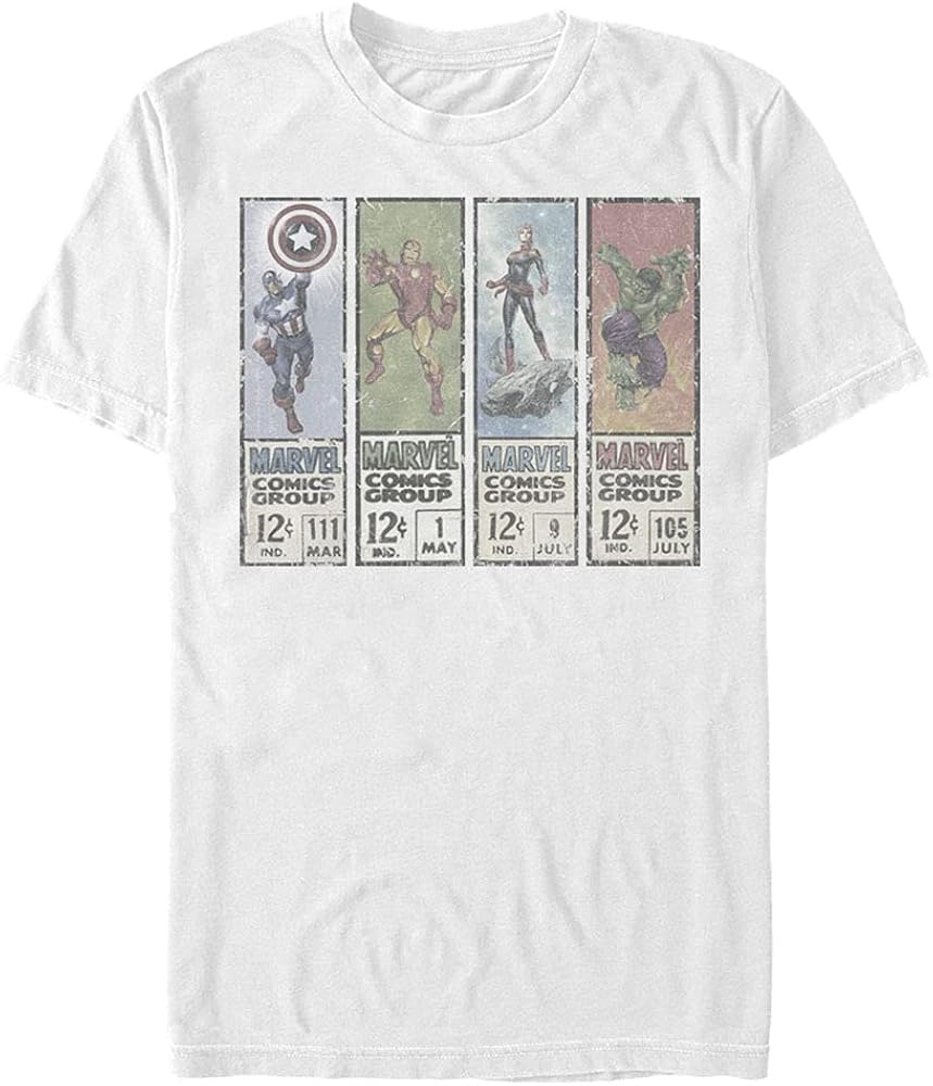 Marvel Men's Universe Twelve Cent Comics T-Shirt