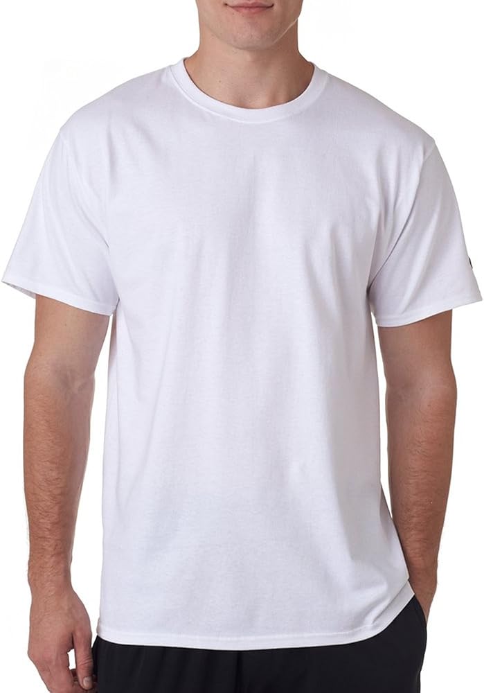 Champion Men's Basic Short Sleeve Tee Shirt_White_2XL