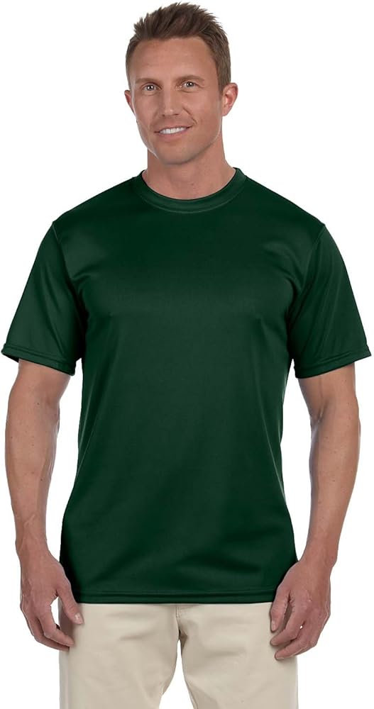 Augusta Sportswear 100% Polyester Moisture-Wicking T-Shirt, Large, DARK GREEN