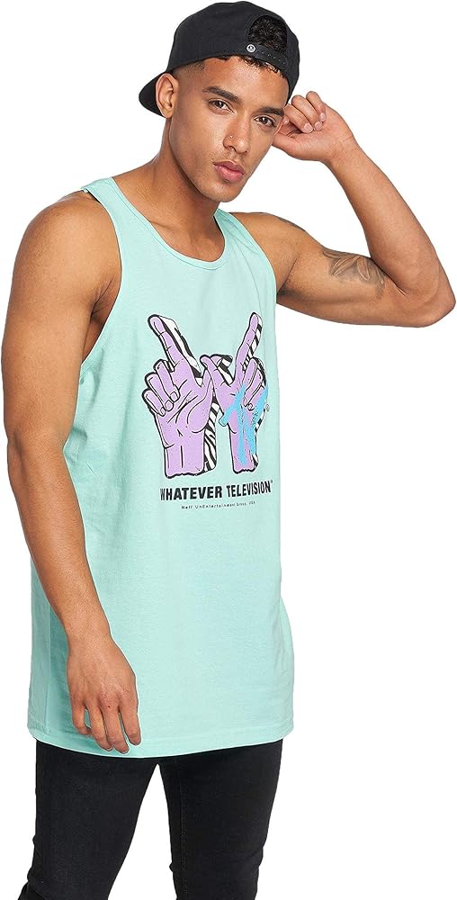 neff Men's Boogie Tank Top-Summer Shirts