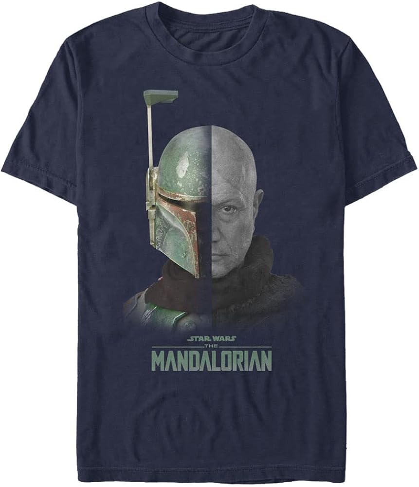 STAR WARS Big & Tall Mandalorian Mandomon Epi6 Counted Men's Tops Short Sleeve Tee Shirt