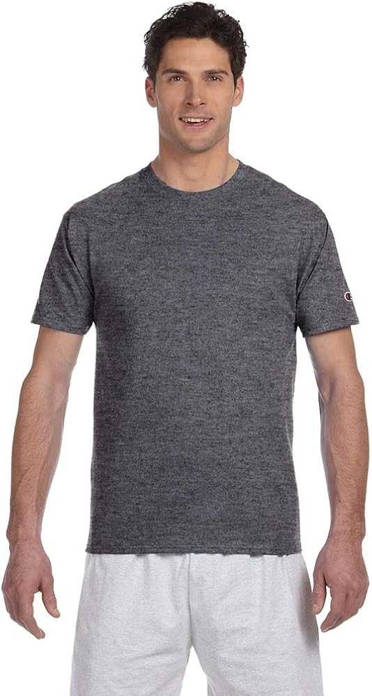 Champion Men`s Basic Tee Charcoal Heather