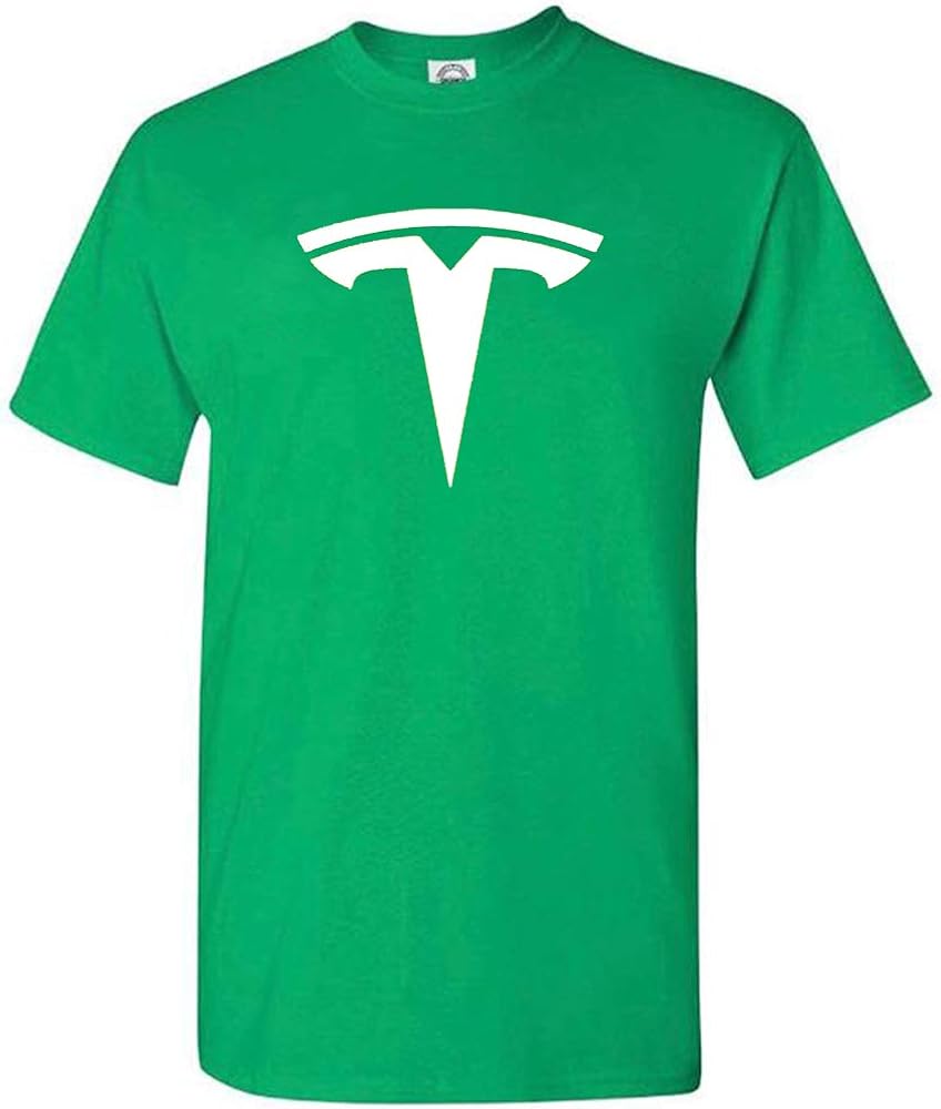 Men's Short Sleeve T-Shirt Tesla Motors Logo