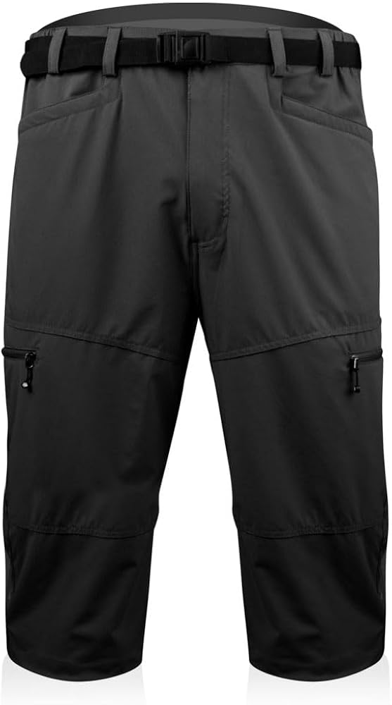 | Men's Multi-Sport Knickers | Urban Pedal Pushers | Loose Fit Activewear Cargo Capris