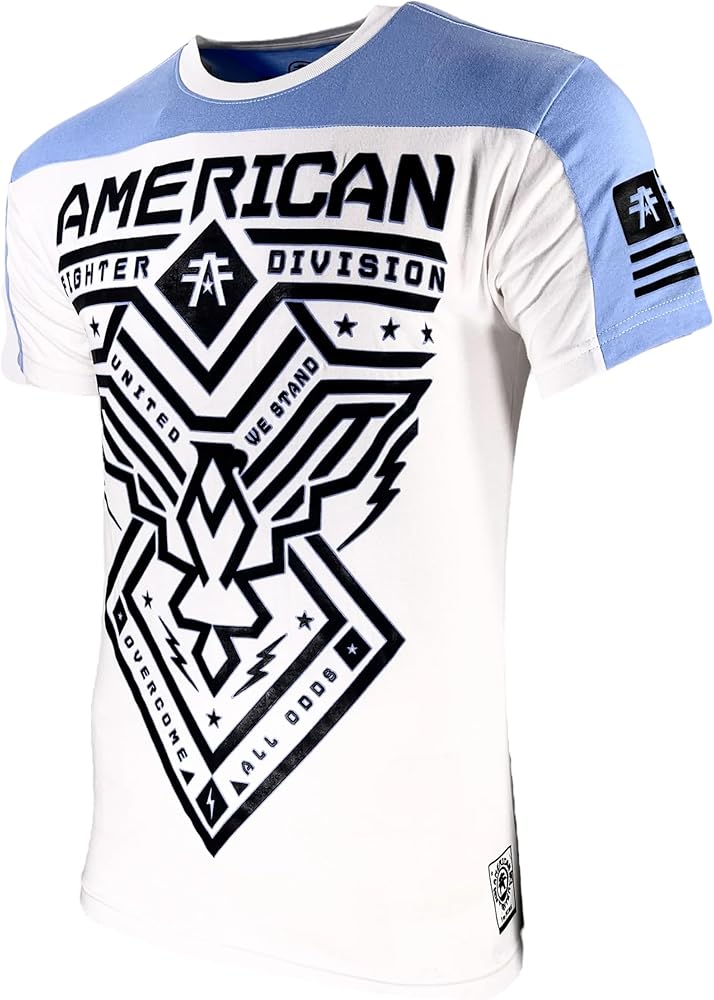 American Fighter Men's T-shirt Dugger Crew Neck White