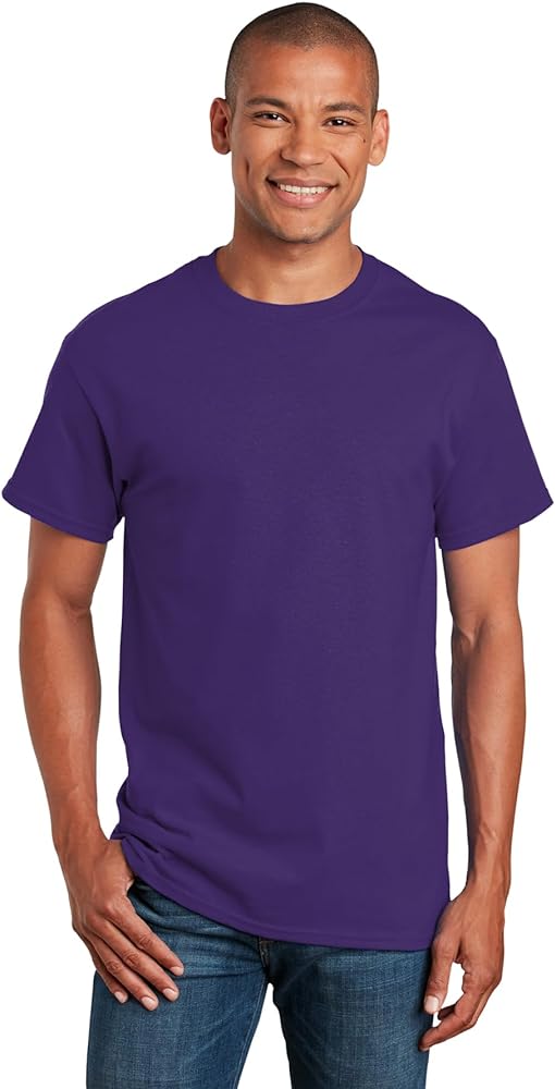 Gildan Men's G2000 Ultra Cotton Adult T-shirt, Purple, Small