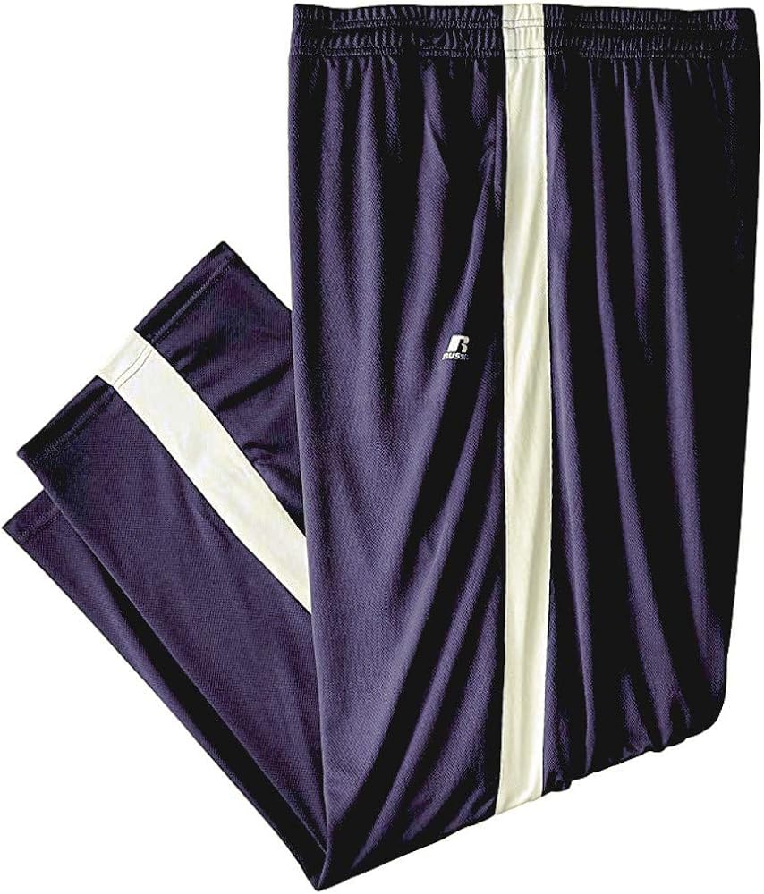 Russell Athletic Men's Big and Tall Dri-Power Pant, Navy Stripe XLarge Tall