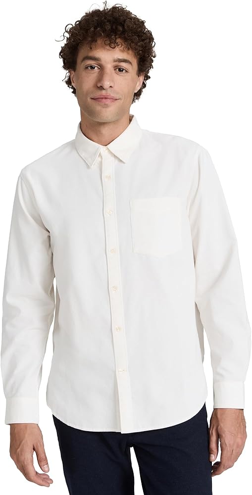 Club Monaco Men's Pinwale Corduroy Shirt