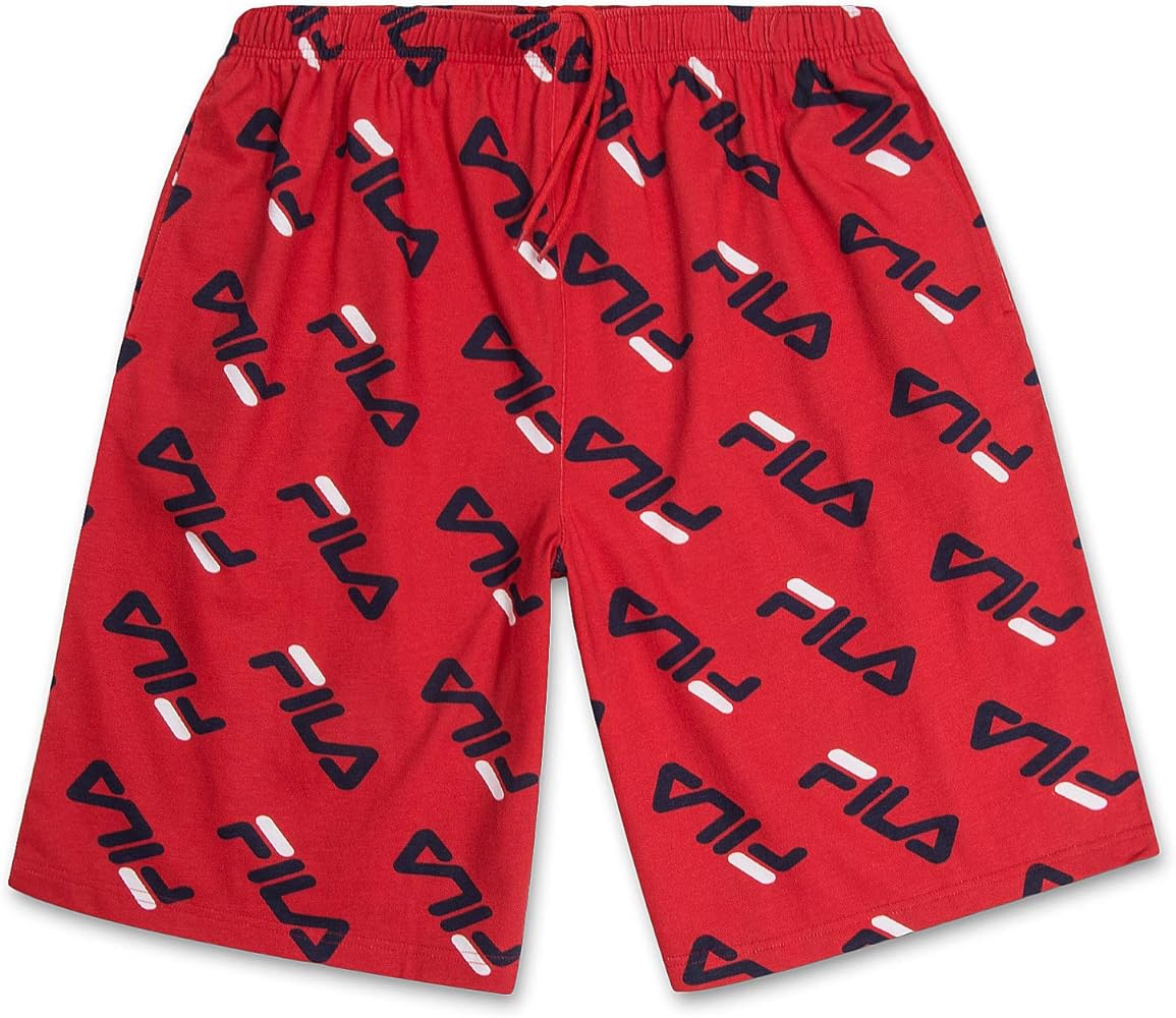 Fila Big and Tall Gym Shorts for Men – Jersey Mens Athletic Shorts, Gym Shorts