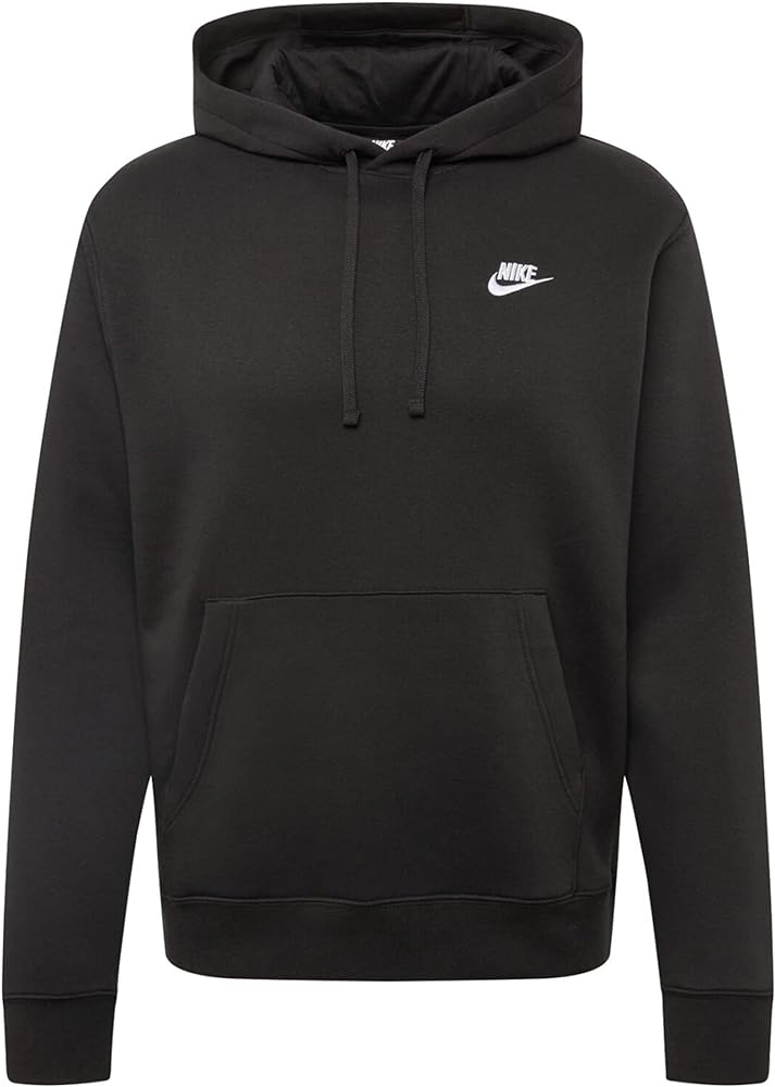 Nike 826433-010 Men Black Pull-Over Hoodie