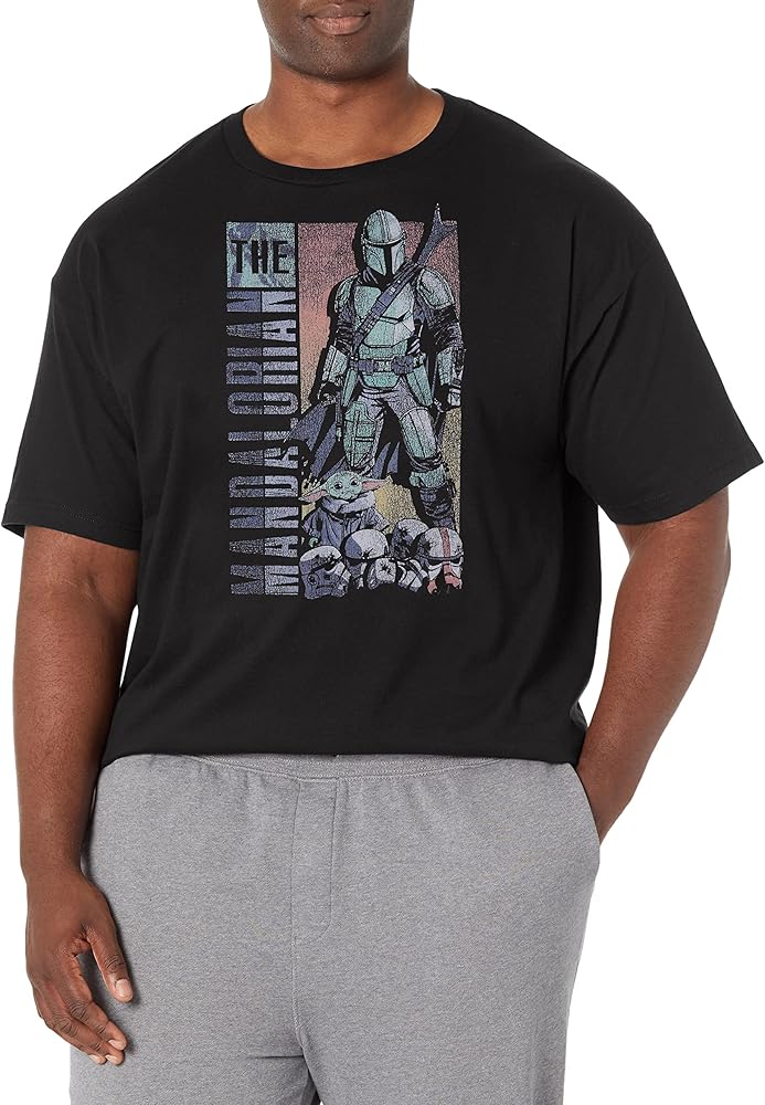 STAR WARS Mandalorian Fallen Troopers Men's Tops Short Sleeve Tee Shirt