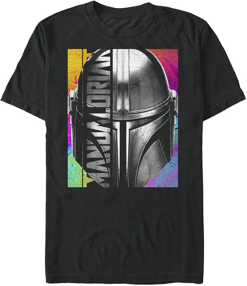 STAR WARS Mandalorian Inverse Men's Tops Short Sleeve Tee Shirt