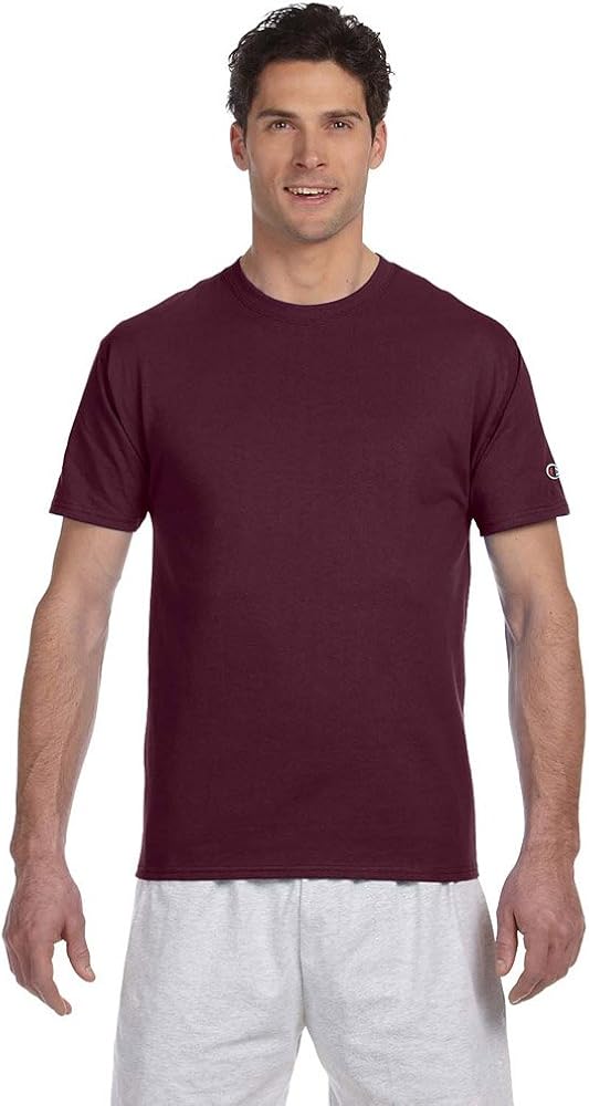 Champion Men`s Basic Tee Maroon