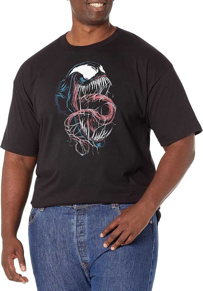 Marvel Men's Tall Venom Big Face