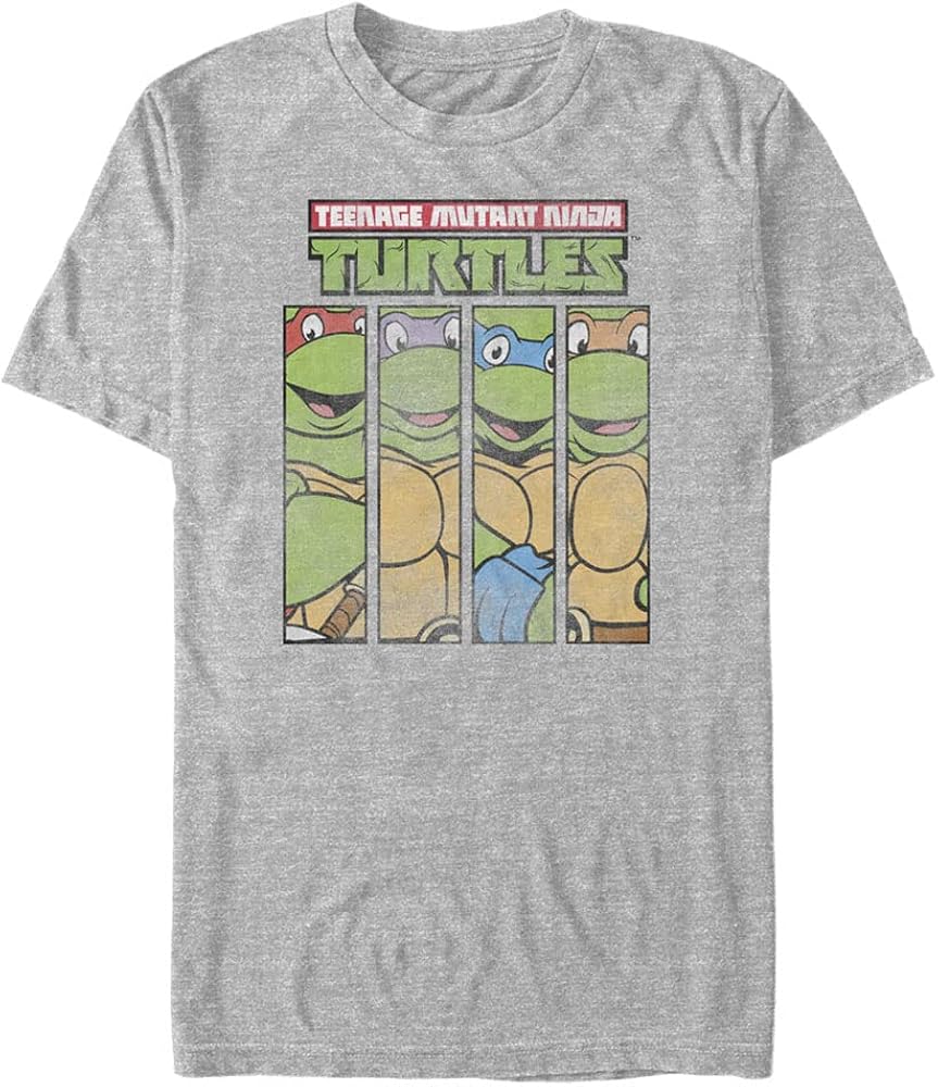 Nickelodeon Men's Big & Tall Turtle Faces