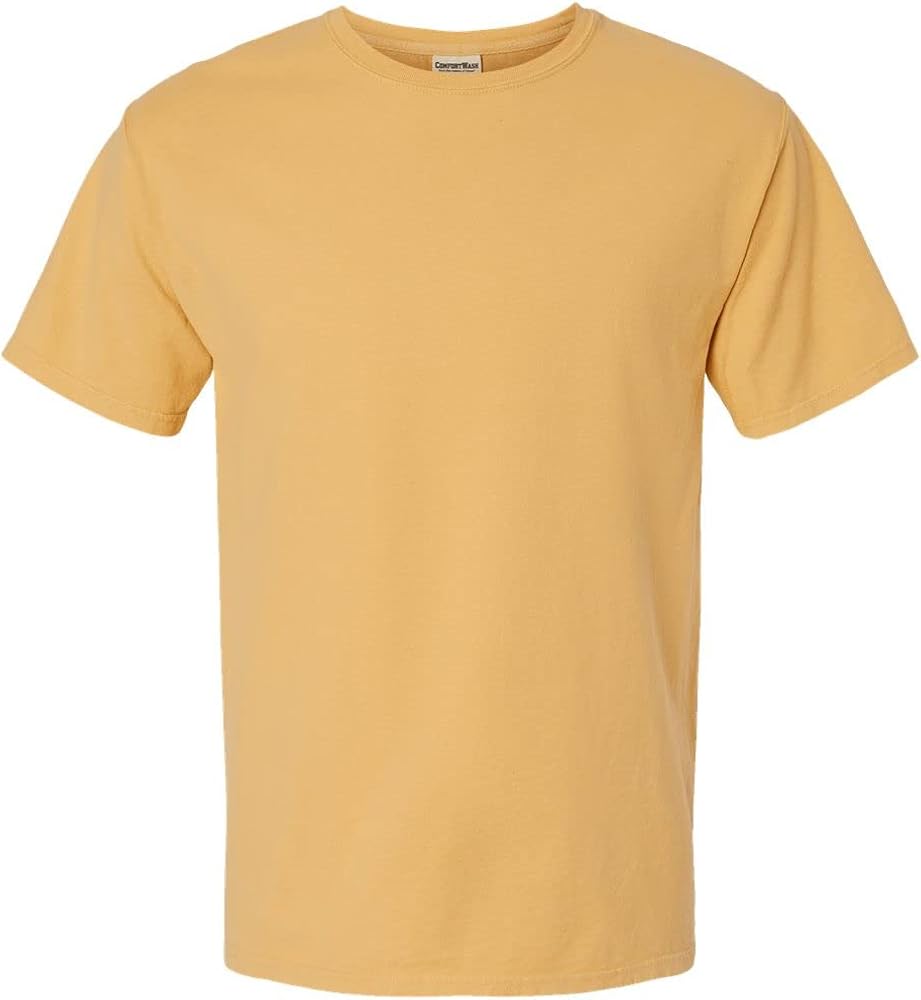 Hanes Mens Garment-Dyed T-Shirt, M, Artisan Gold