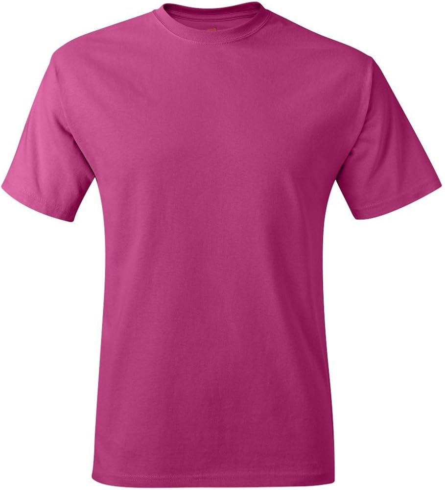 Hanes TAGLESS T-Shirt, 3X-Large, Wow Pink