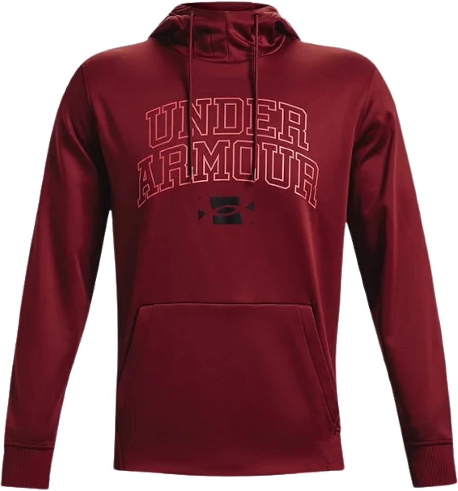 Under Armour Men's Fleece Script Hoodie Pullover 136672