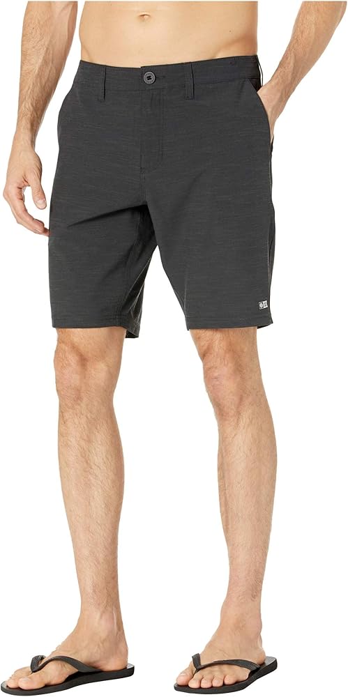 Salty Crew Drifter 2 Utility Walkshort Charcoal 31 - Men's Dry-Fit Sweat Resistant Active Athletic Hybrid Short - Beach Lifestyle