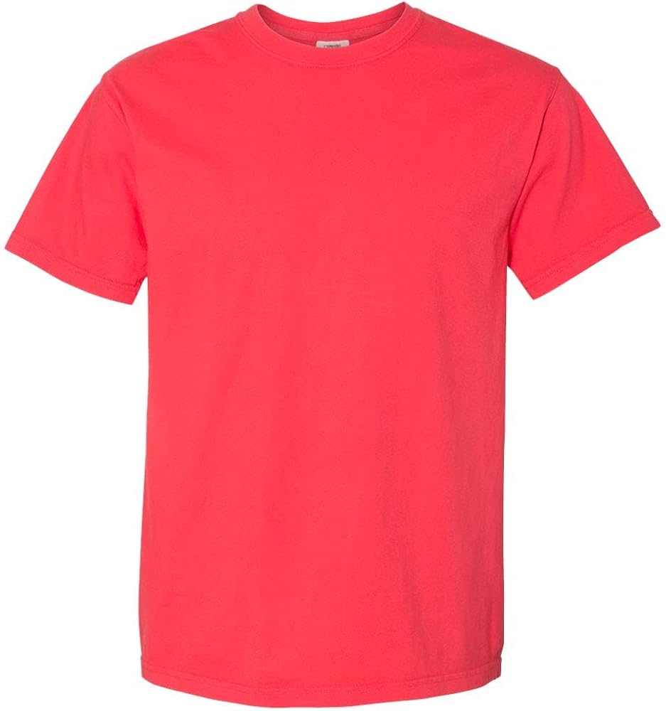 Comfort Colors Men's Adult Short Sleeve Tee, Style 1717 (Large, Paprika)