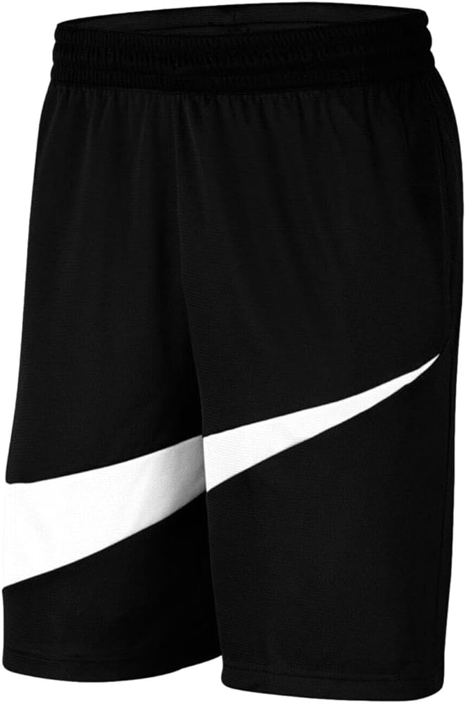 Nike Mens HBR Short 2.0 (as1, Alpha, l, Regular, Regular, Black/White)