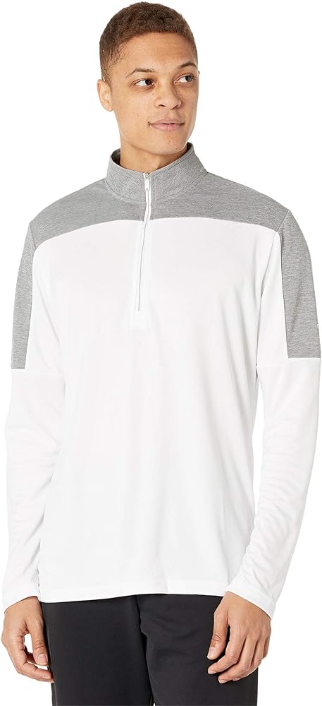 adidas Men's Lightweight Quarter Zip Golf Pullover