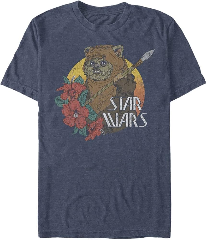 STAR WARS Big & Tall Paradise Found Men's Tops Short Sleeve Tee Shirt