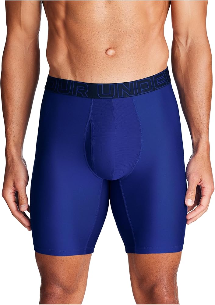 Under Armour Men's Multi-pack Performance Tech Boxerjock Brief, 9" Inseam, All-day Comfort & Soft