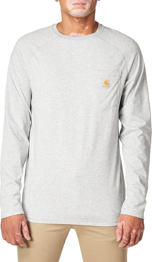 Carhartt Men's Force Relaxed Fit Midweight Long-Sleeve Pocket T-Shirt 100393