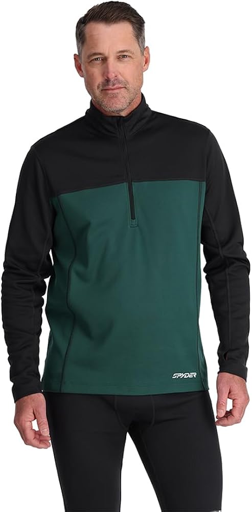 Spyder Men's Charger 1/2 Baselayer Thermal Ski Top