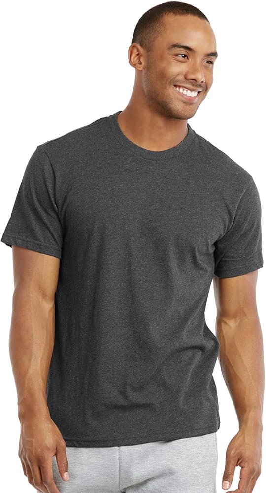 T-Shirt - Men's Extra Soft Combed Cotton Short Sleeve Crewneck T-Shirts (Pack of 1 or 2)