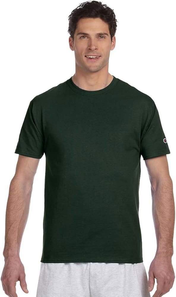 Champion Men`s Basic Tee Dark Green