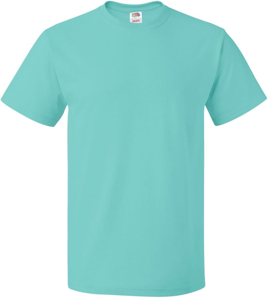 Men's Seamless Lightweight T-Shirt, Scuba Blue, Medium