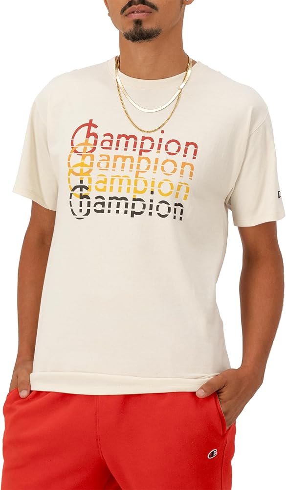 Champion Men'S Tshirt, Classic Graphic Tshirt Soft And Comfortable T-Shirts For Men 2024 Graphics