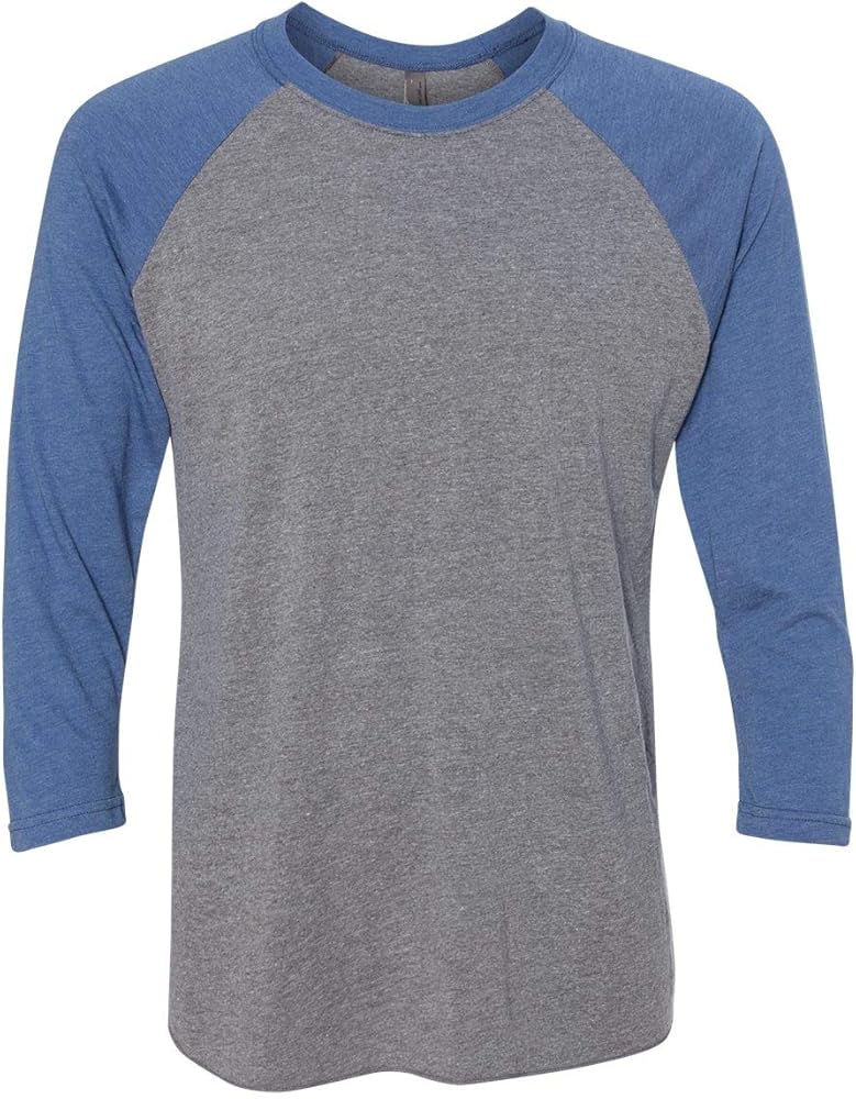 Next Level Unisex Tri-Blend 3/4-Sleeve Raglan - 6051