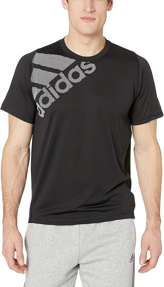 adidas Men's Freelift Badge of Sport Graphic Tee