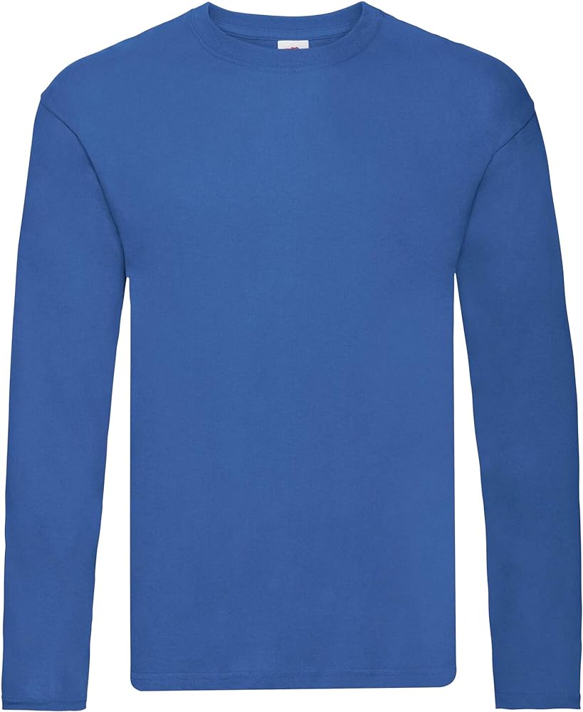 Fruit of The Loom Mens Original Long Sleeve T-Shirt