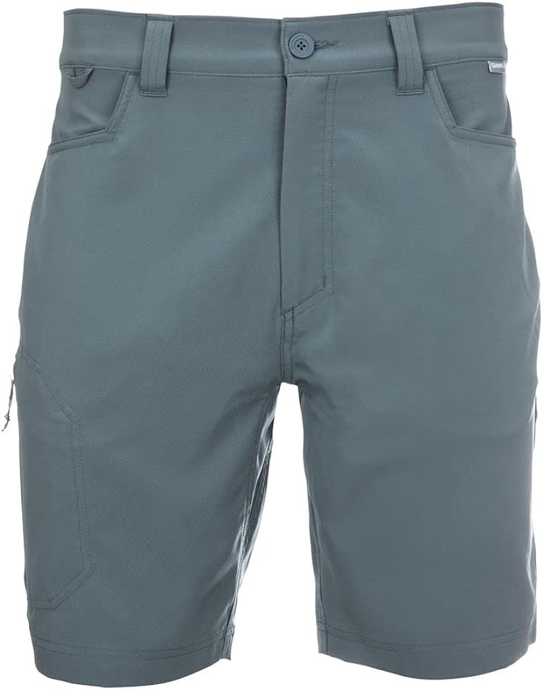 Simms Men's Skiff Shorts, UPF 50 Lightweight Fishing Gear, 9-Inch Inseam