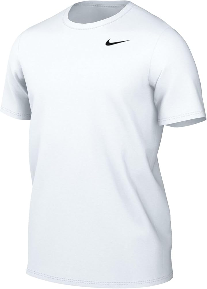 Nike Men's Dri-Fit Legend Fitness T-Shirt White | Black 2XL