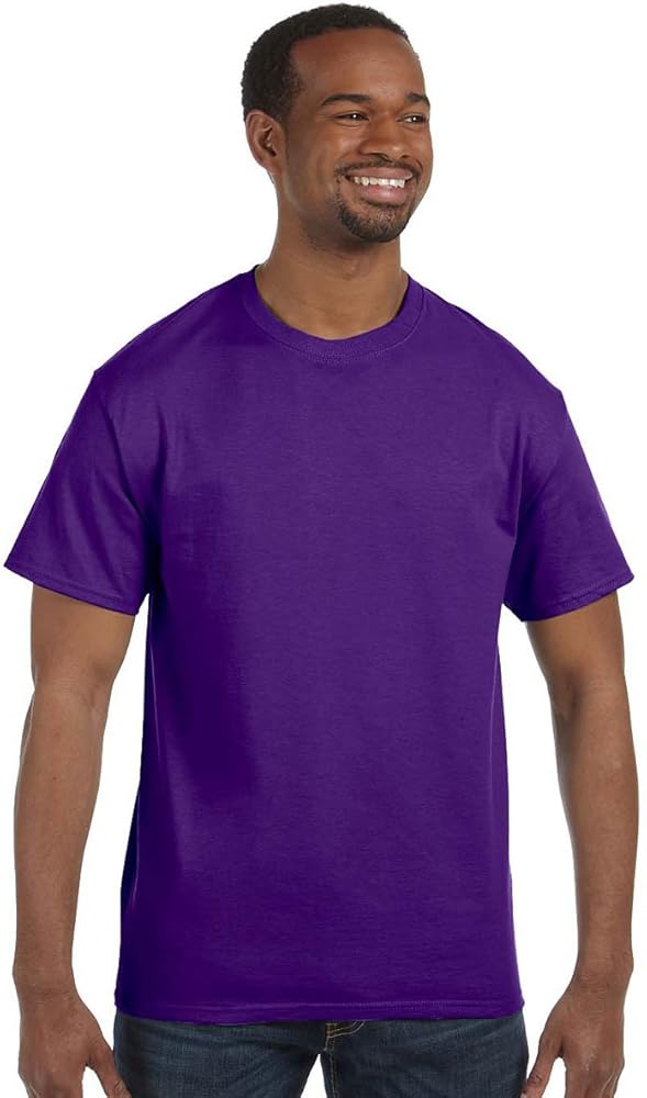 Gildan Men's Heavy Cotton T-Shirt - 5000 - Purple - 3X-Large